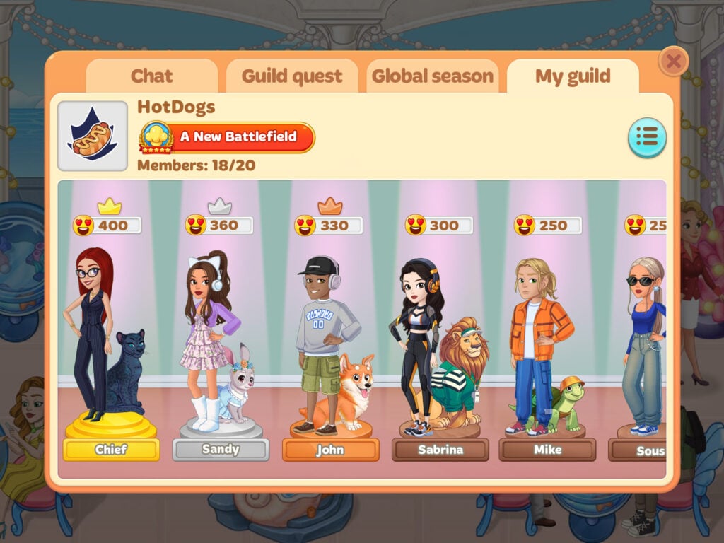 Cooking Diary Guilds