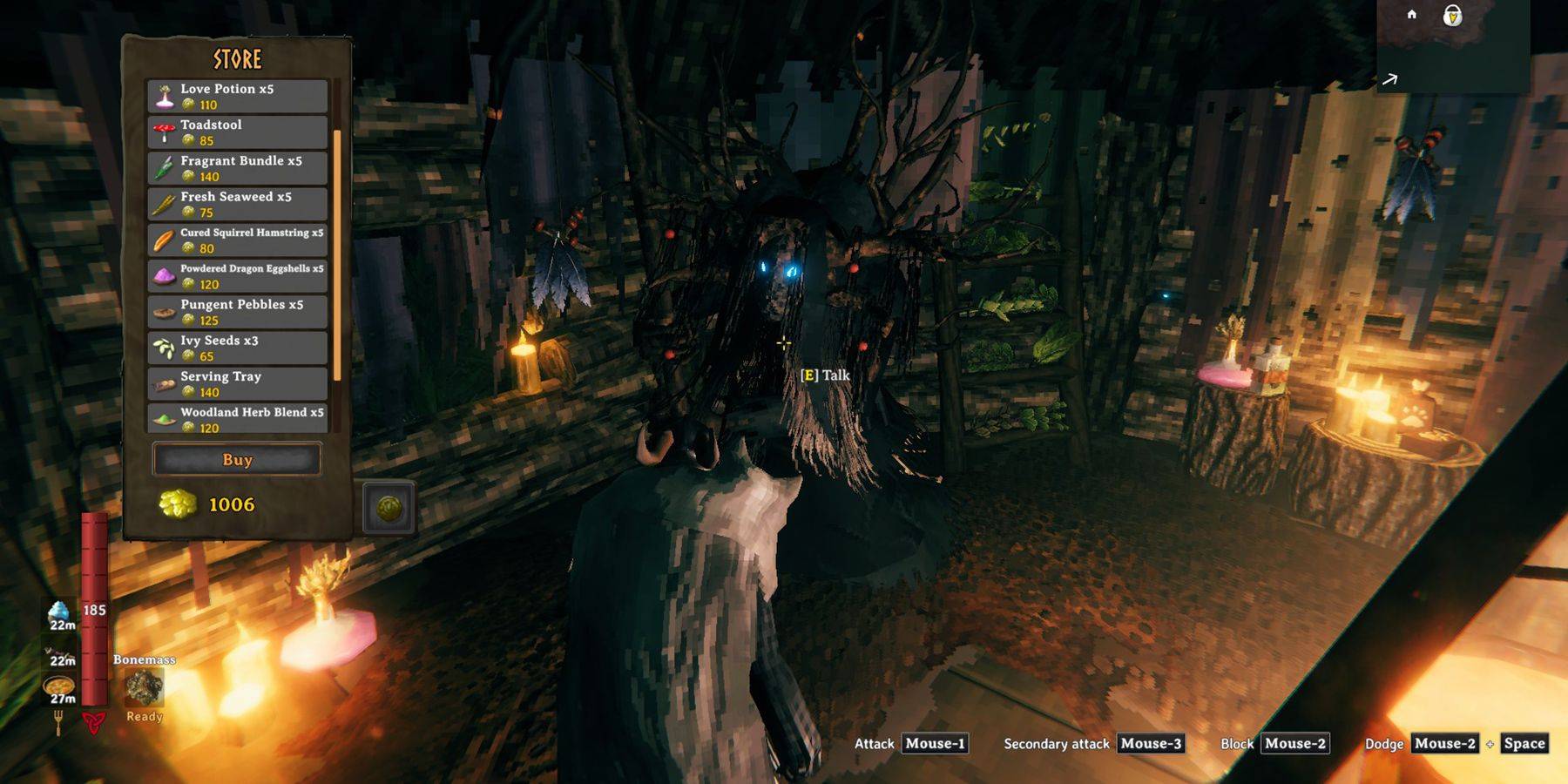 Bog Witch's location