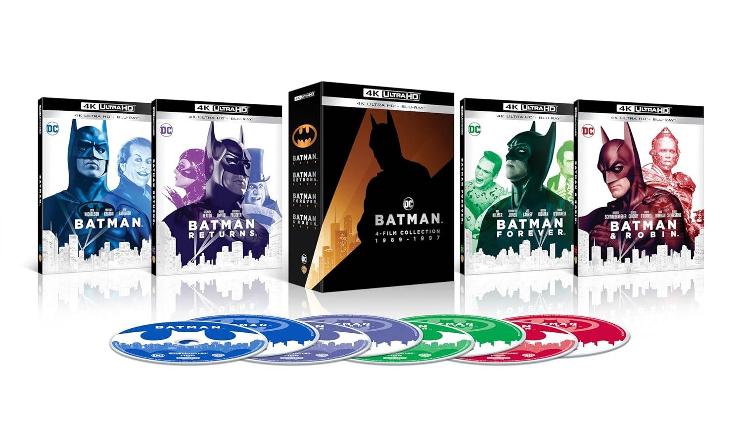 Batman Favorites Collection \[4K UHD + Blu-Ray\]
