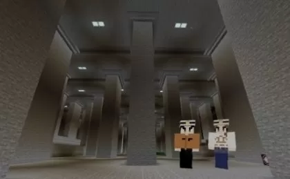 Minecraft G-Cans。画像クレジット：エドガワ川のオフィス。