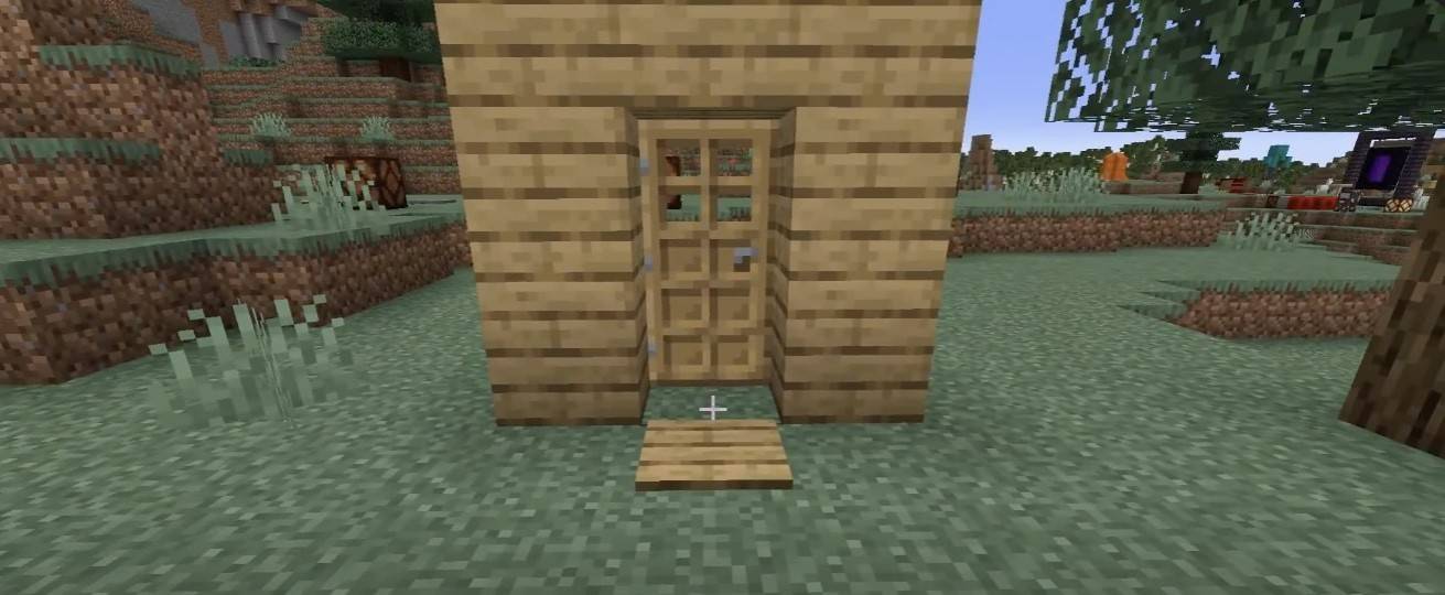 Automatyczne drzwi w Minecraft