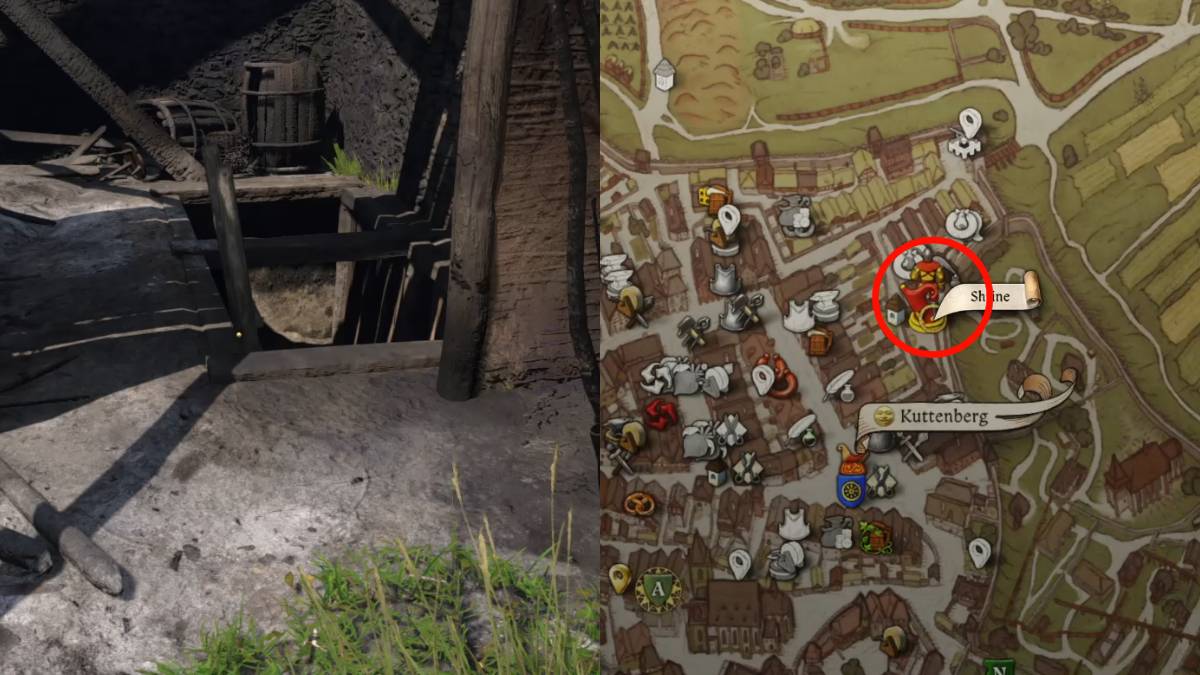 Location of the stolen items.