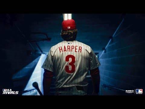 MLB ပြိုင်ဘက်နောက်တွဲယာဉ် Bryce Harper ကို featuring