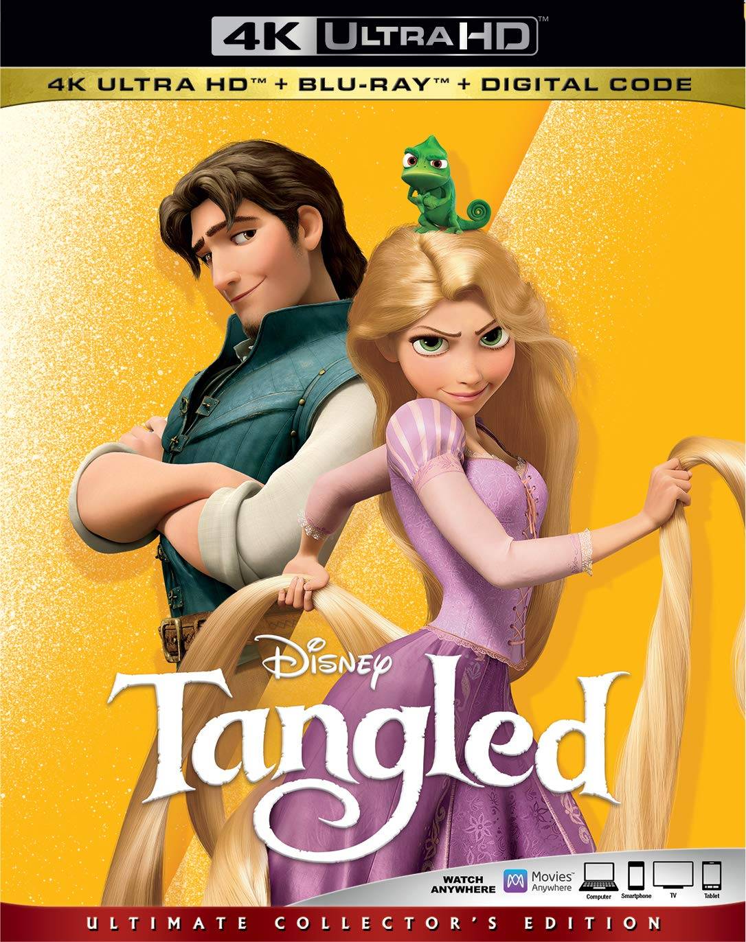 Tangled 4K UHD + Blu-ray + Digital