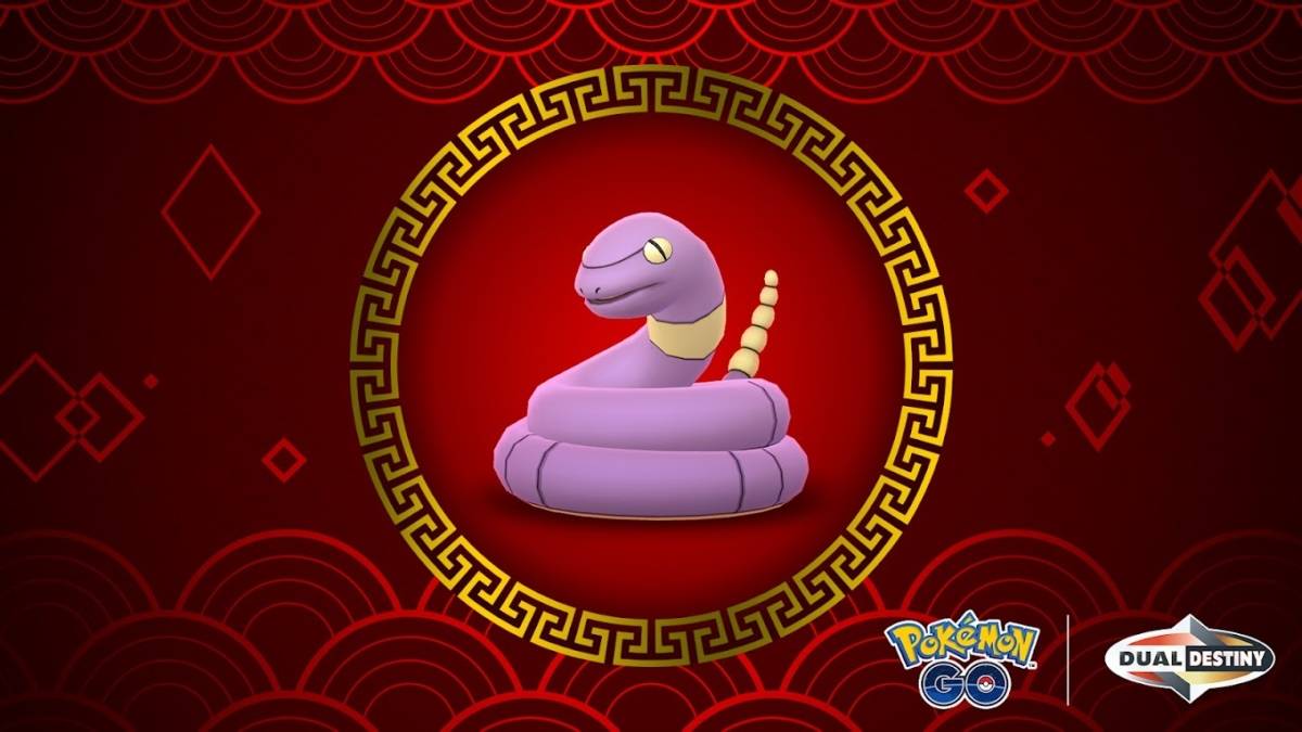 Pokemon Go Key Art of Ekans untuk Acara Tahun Baru Lunar