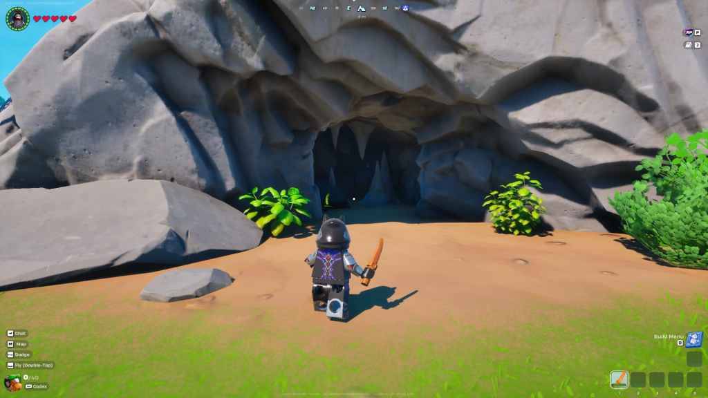 Lego Fortnite-এ গুহার প্রবেশপথ