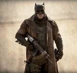 Robert Pattinson's practical, armored batsuit from The Batman