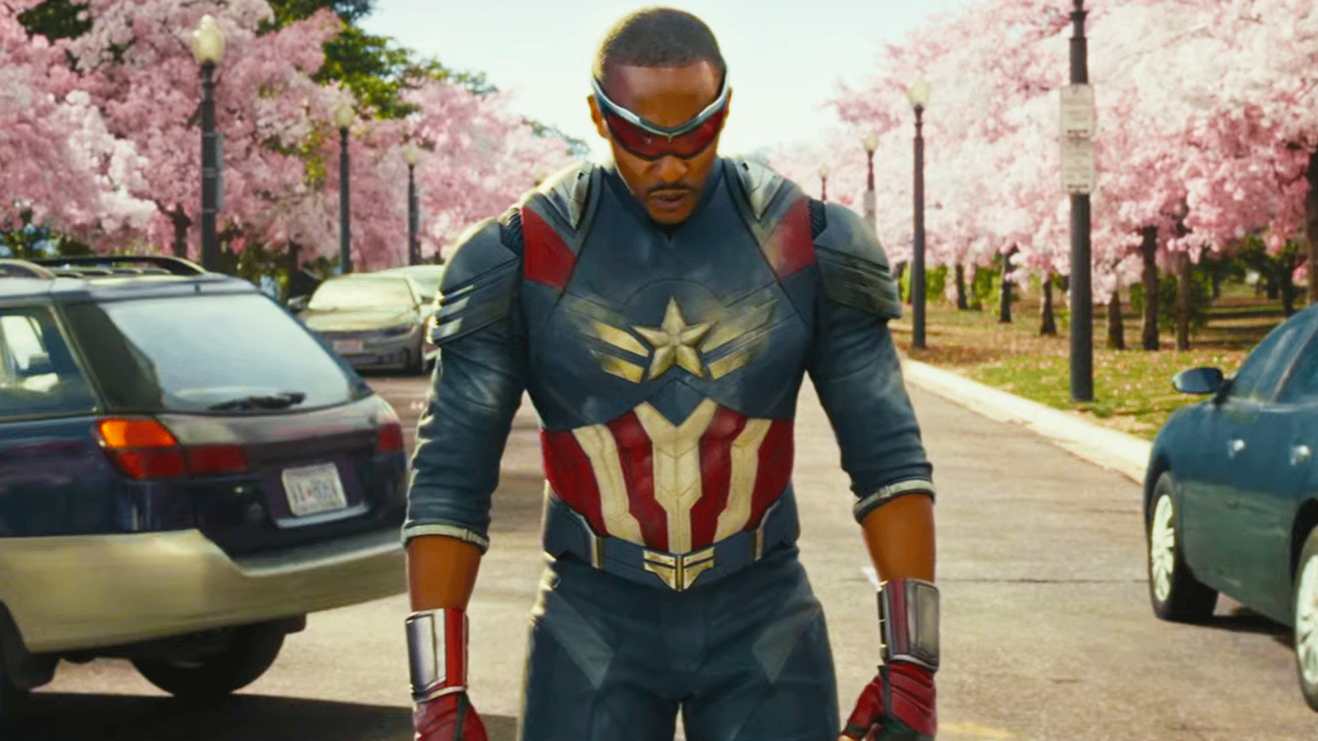 샘 윌슨 (Sam Wilson)은 이제 캡틴 아메리카의 궁극적 인 책임, 즉 어벤져 스를 이끌어야합니다. | 이미지 크레디트 : 디즈니 / 마블 스튜디오