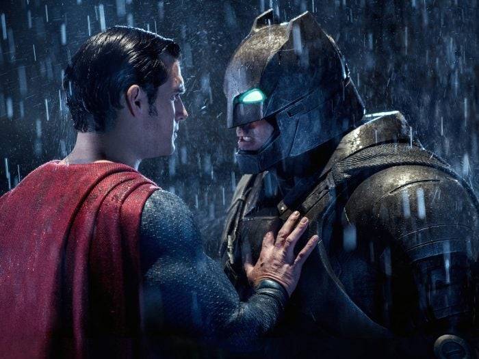Ben Affleck's battle-damaged BvS armored suit