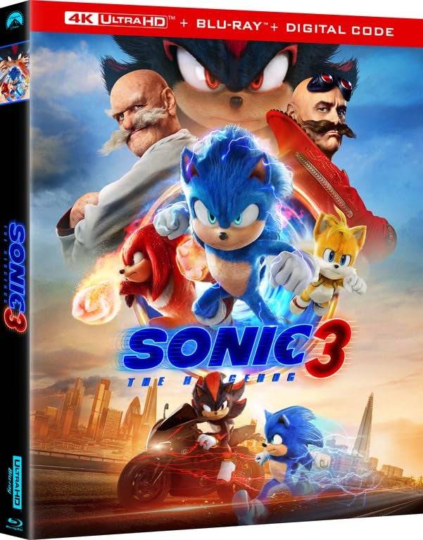 Sonic Hedgehog 3 ရုပ်ပိုင်းဆိုင်ရာလွှတ်ပေးရန်