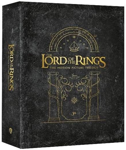Caixa de Presente da Trilogia O Senhor dos Anéis com réplica do Um Anel