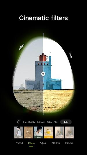 <h2>Hypic APK 的替代品</h2>
<ul>
<li><strong>Adobe Lightroom:</strong>專業級編輯器,提供高級顏色分級、選擇性調整和雲同步。</li>
<li><strong>Pixlr:</strong>一款用戶友好的應用程序,非常注重簡單性和強大的編輯功能,包括出色的拚貼功能。</li>
<li><strong>Canva:</strong>一款多功能設計工具,非常適合創建社交媒體圖形、海報等,還包含照片編輯功能。</li>
</ul>
<p><img src=