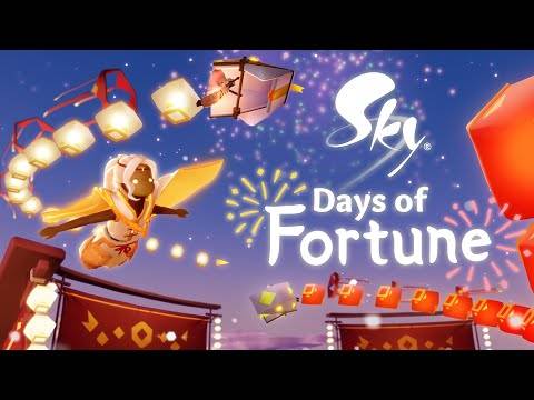Sky: Evento de Año Nuevo Light Lunar de los niños de la luz