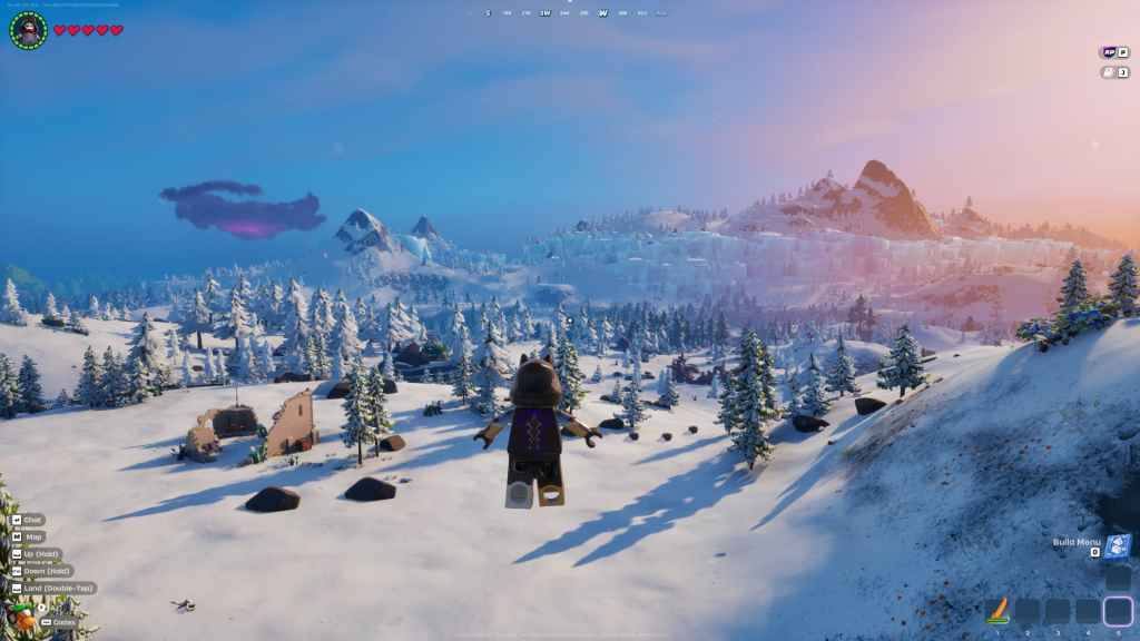 Lego Fortnite Frostland বায়োম