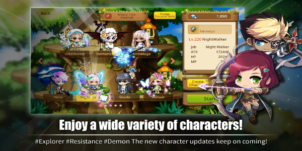 MapleStory M - MMORPG de fantasy MOD