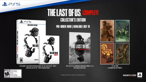 Sonuncusumuz tamamen koleksiyoncu baskısı. Görüntü PlayStation'ın izniyle.