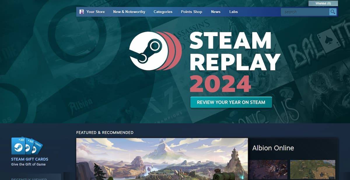 Steam重播2024横幅