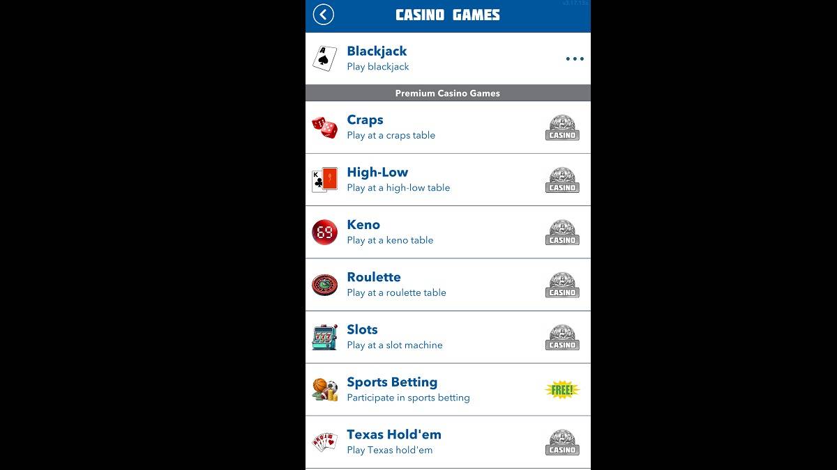 BitLifeカジノオプション