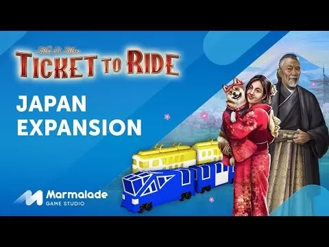 Bilhete para montar a expansão do Japão