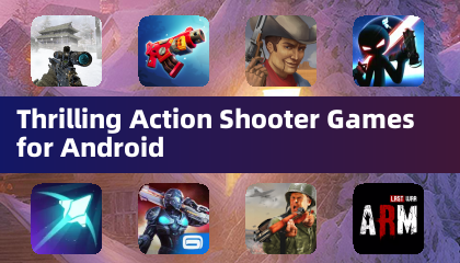 Android için heyecan verici aksiyon atıcı oyunları