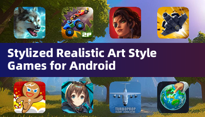 Jogos com Estilo Artístico Estilizado Realista para Android