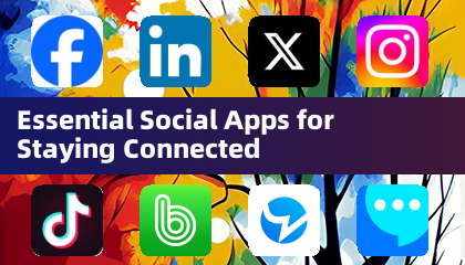 Applications sociales essentielles pour rester connecté