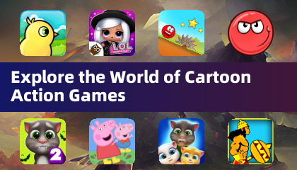 Erkunde die Welt der Cartoon-Action-Spiele