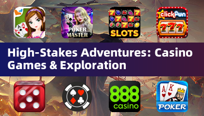 Aventuras de alto risco: jogos de cassino e exploração