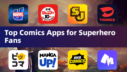 Top Comics Apps for Superhero Fans