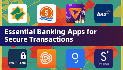 안전한 거래를 위한 필수 뱅킹 앱