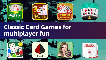 멀티플레이어 재미를 위한 클래식 카드 게임