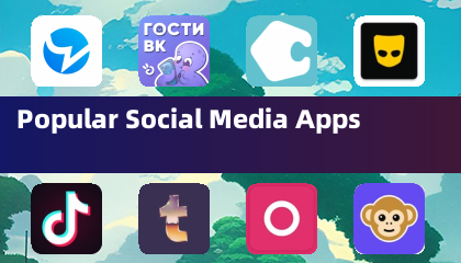 Popular Social Media Apps