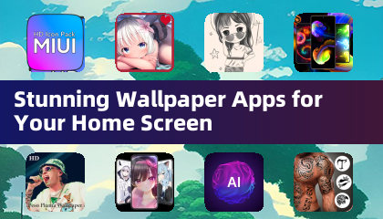 홈 스크린을 위한 인상적인 월페이퍼 앱