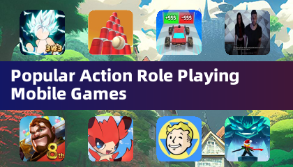 인기 있는 액션 롤플레잉 모바일 게임