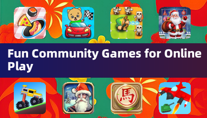 Fun Community Games for Online Play