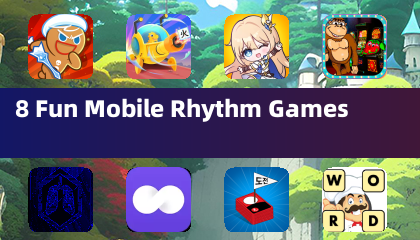 8가지 재미있는 모바일 리듬 게임