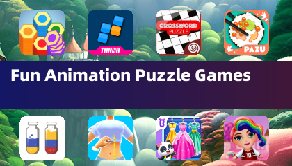 Fun Animation Puzzle Games