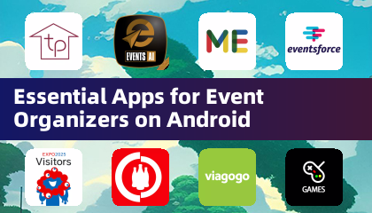 Wichtige Apps für Veranstaltungsplaner auf Android