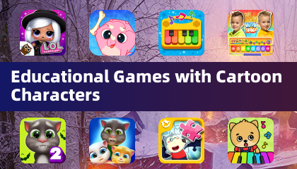 Образовательные игры с мультипликационными героями