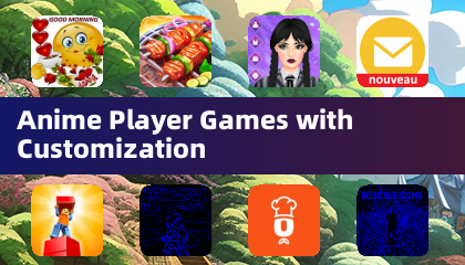 カスタマイズ可能なアニメプレイヤーゲーム